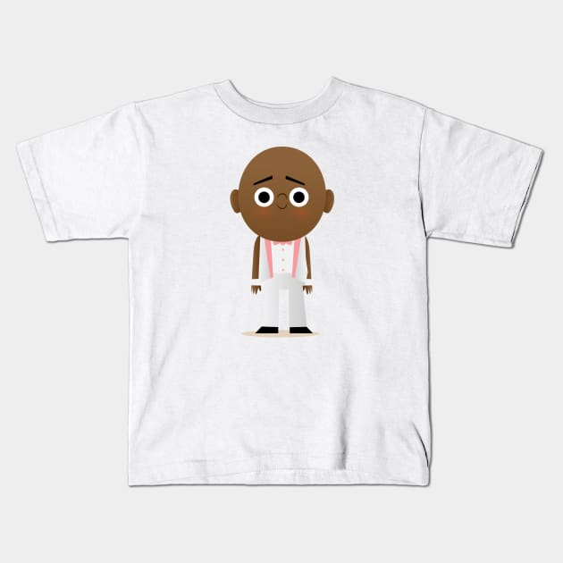 VIRGIL Kids T-Shirt by Fall Down Tree